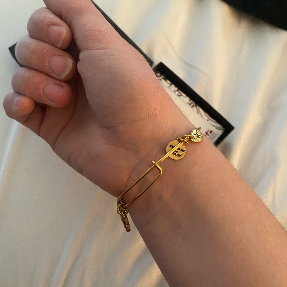 Alex And Ani “Take the Wheel” Bracelet - Picture 3 of 3